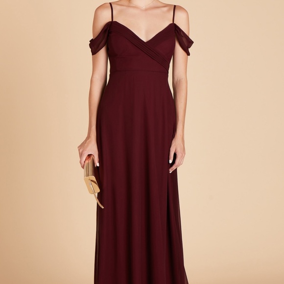 Floor Length Bridesmaid Dress (Birdy Grey) - Picture 5 of 7